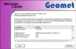 CMM Interface